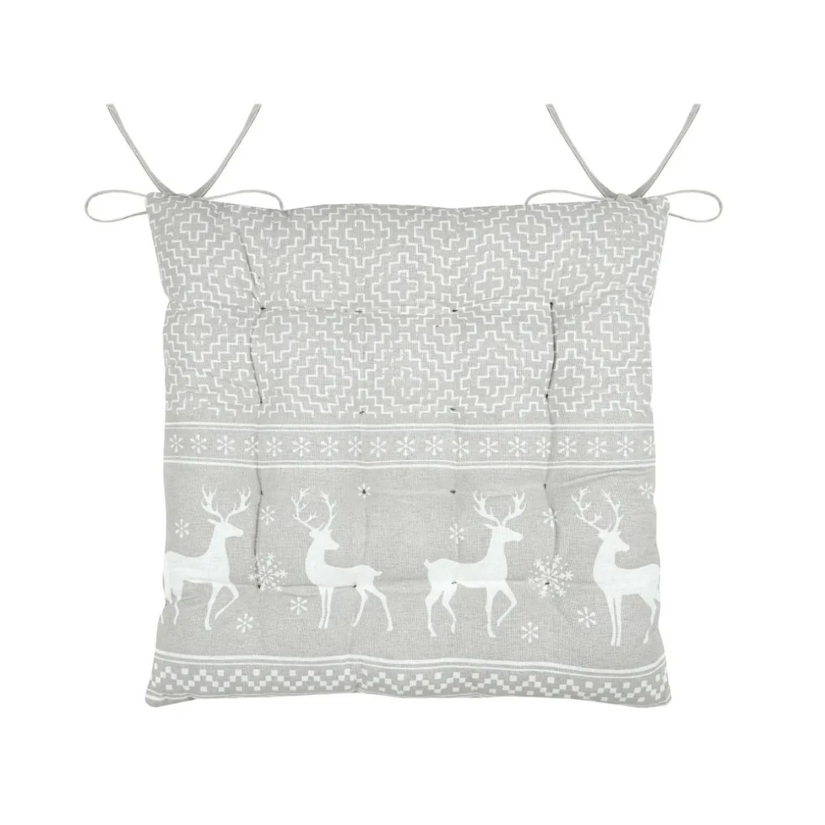STOF Coussin de chaise carré coton (40 x 40 cm) Arbin Beige Clearance