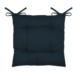 STOF Coussin de chaise carré coton (38 x 38 cm) Bordemer Blanc Clearance