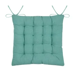 STOF Coussin de chaise carré coton (38 x 38 cm) Barbade Ecru Sale