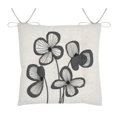 STOF Coussin de chaise carré coton (38 x 38 cm) Tilda Ecru Sale