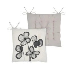 STOF Coussin de chaise carré coton (38 x 38 cm) Tilda Ecru Sale
