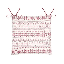 STOF Coussin de chaise carré coton (38 x 38 cm) Valgenis Ecru Outlet