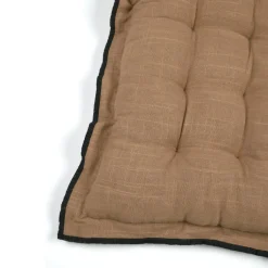 STOF Coussin de chaise carré coton (38 x 38 cm) Helios Camel Online