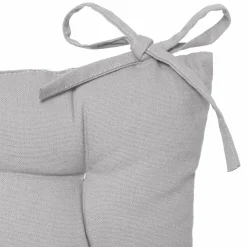 ATMOSPHERA Coussin de chaise carré Datara Gris clair Sale
