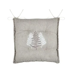 STOF Coussin de chaise carré velours (38 x 38 cm) Landry Beige Online