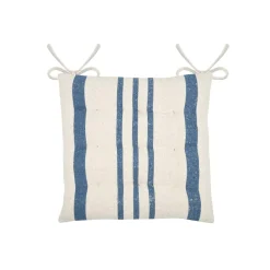 EMINZA Coussin de chaise extérieur carré (38 x 38 cm) Nautira Bleu marine Online