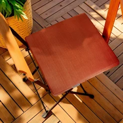 EMINZA Coussin de chaise extérieur carré (40 x 40 cm) Sunset Terracotta Sale