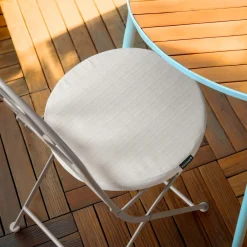 EMINZA Coussin de chaise extérieur rond (40 cm) Sunset Ecru Discount