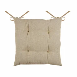 LOVELY CASA Coussin de chaise Maison ficelle Marron Hot