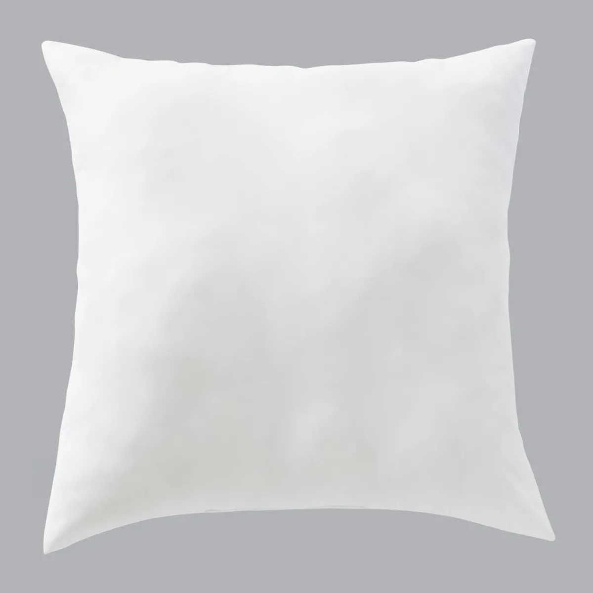 L'EFFET PAPILLON Coussin de garnissage carré microfibre (60 x 60 cm) Aéris Blanc