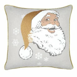 STOF Coussin de Noël carré (40 cm) Sibérie Beige Clearance
