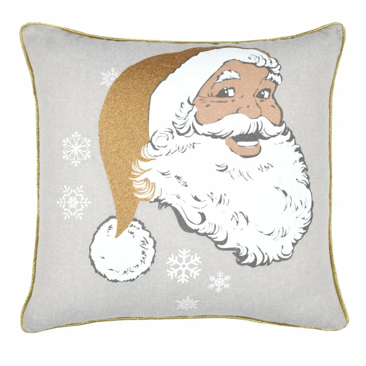 STOF Coussin de Noël carré (40 cm) Sibérie Beige Clearance