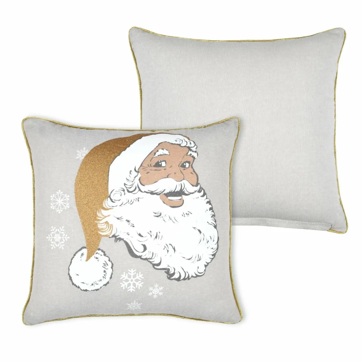 STOF Coussin de Noël carré (40 cm) Sibérie Beige Clearance