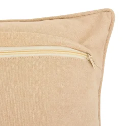 JJA Coussin de Noël rectangulaire (59 x 39 cm) Voiture du Père Noël Rouge et Beige Clearance