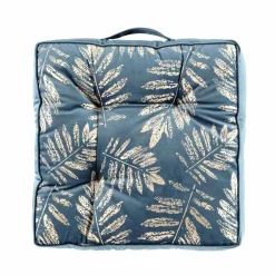 DOUCEUR D'INTERIEUR Coussin de sol (40 cm) Adelor Bleu Discount