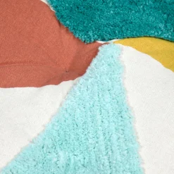 STOF Coussin de sol coton (45 x 45 cm) Blokken Multicolore Hot