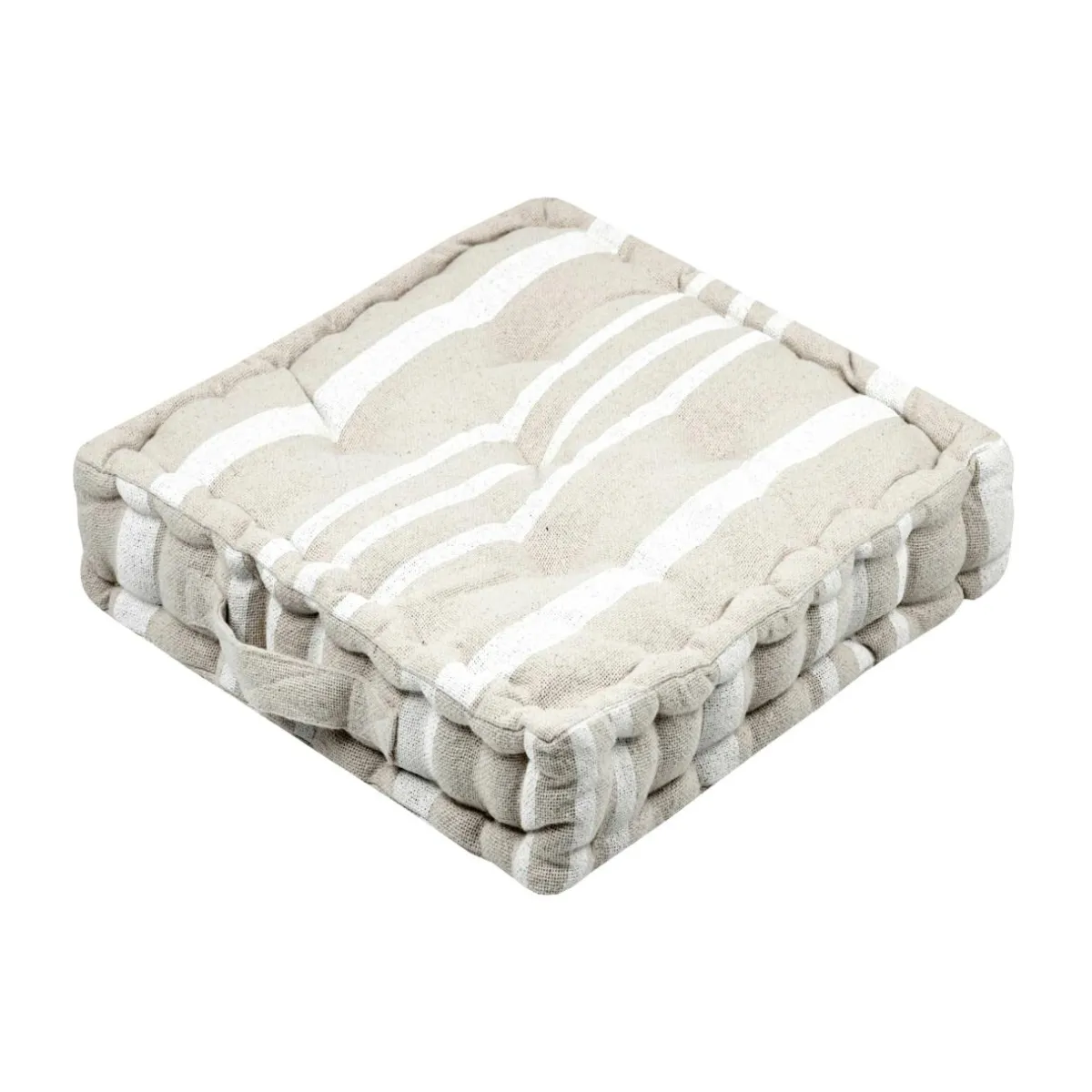 EMINZA Coussin de sol extérieur (45 x H10 cm) Nautira Ecru Discount