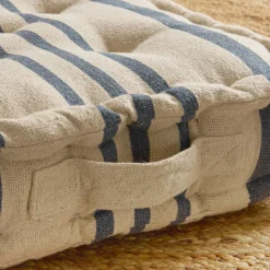 EMINZA Coussin de sol extérieur (45 x H10 cm) Nautira Bleu marine Clearance