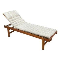 EMINZA Coussin de transat enroulable (180 x 60 cm) Nautira Ecru Hot