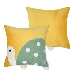 STOF Coussin enfant carré (40 x 40 cm) Mimy Jaune Clearance