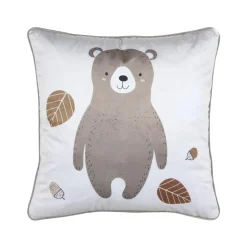 STOF Coussin enfant carré (40 x 40 cm) Gabin Taupe Hot