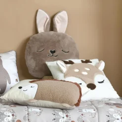 STOF Coussin enfant carré (40 x 40 cm) Gabin Beige Best