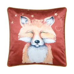 STOF Coussin enfant carré (40x40 cm) Ferdinand Rouge Discount