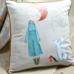 STOF Coussin enfant carré (50x50 cm) Ferdinand Multicolore Online