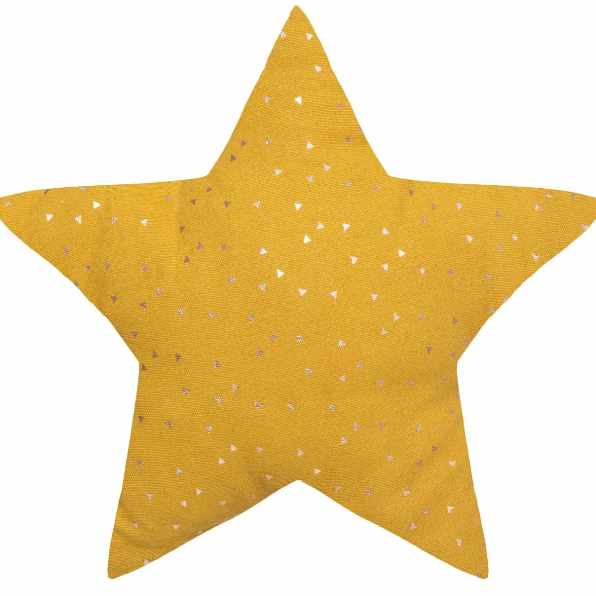 Atmosphera createur d'interieur for kids Coussin enfant Etoile (40 cm) Berlingot Jaune ocre Hot
