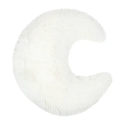 STOF Coussin enfant lune fausse fourrure (45 x 45 cm) Ferdinand Ecru Best