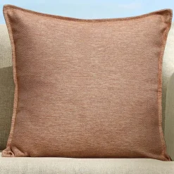 MOBELLIA Coussin extérieur carré (45 x 45 cm) Kalena Terracotta Hot