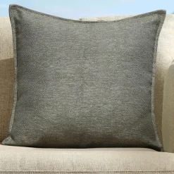 MOBELLIA Coussin extérieur carré (60 x 60 cm) Kalena Vert olive Sale