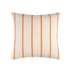 EMINZA Coussin extérieur carré toile de coton (50 x 50 cm) Ocealys Corail Orange Online