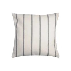 EMINZA Coussin extérieur carré toile de coton (50 x 50 cm) Ocealys Gris Anthracite Sale