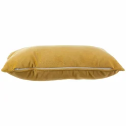 ATMOSPHERA Coussin rectangulaire (30 x 50 cm) Lilou Ocre Jaune ocre