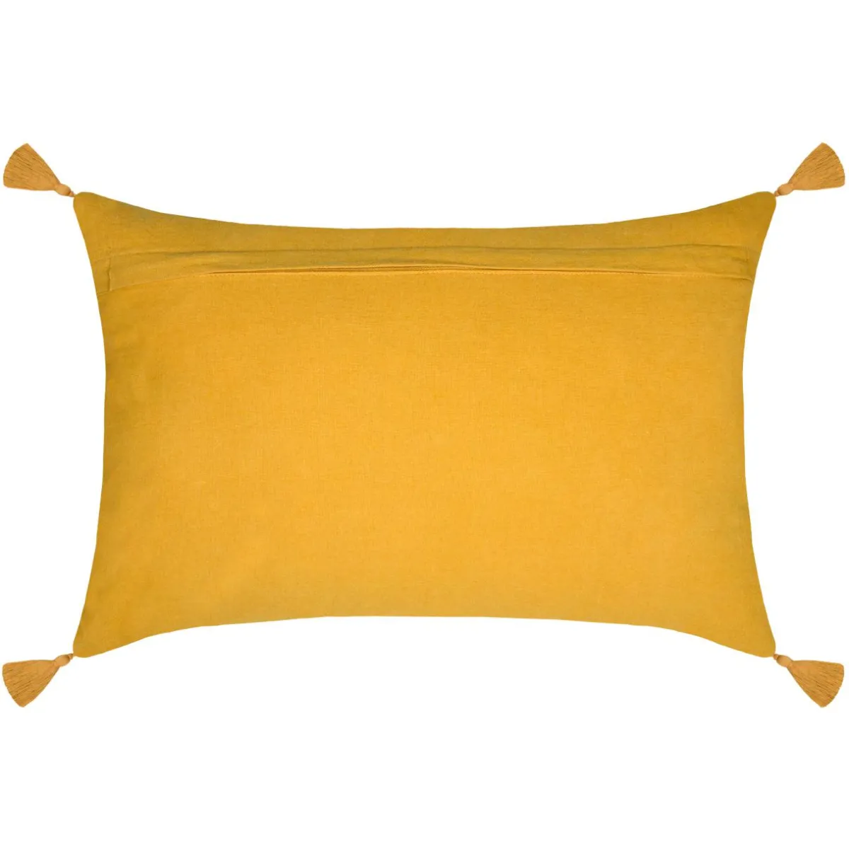 STOF Coussin rectangulaire (40 x 60 cm) Emmy Jaune moutarde Hot