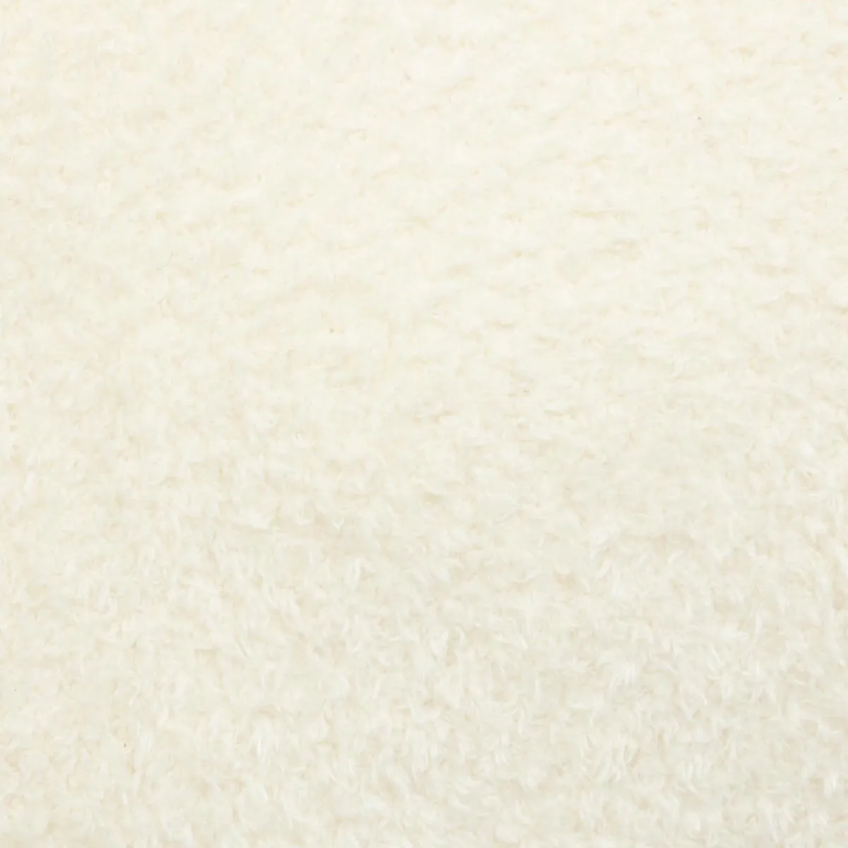 Atmosphera, cru017dateur d'intu017drieur Coussin rectangulaire bouclette (35 x 48 cm) Bliss Blanc