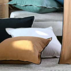 STOF Coussin rectangulaire coton (40 x 60 cm) Helios Camel