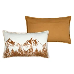 STOF Coussin rectangulaire coton (35 x 60 cm) Wildforest Camel