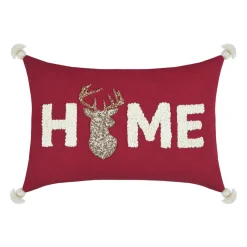 STOF Coussin rectangulaire coton (35 x 50 cm) Finna Rouge Sale