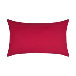 STOF Coussin rectangulaire coton (30 x 50 cm) Villard Rouge Clearance
