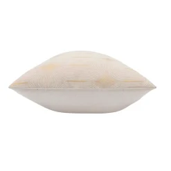 douceur d'intu017drieur Coussin rectangulaire coton (40 x 60 cm) Ondine Blanc New