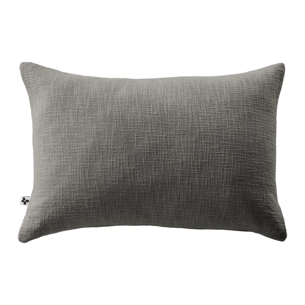 L'EFFET PAPILLON Coussin rectangulaire coton (40 x 60 cm) Sixtine Gris ardoise Gris foncé Hot