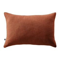 L'EFFET PAPILLON Coussin rectangulaire coton (40 x 60 cm) Sixtine Terracotta Best