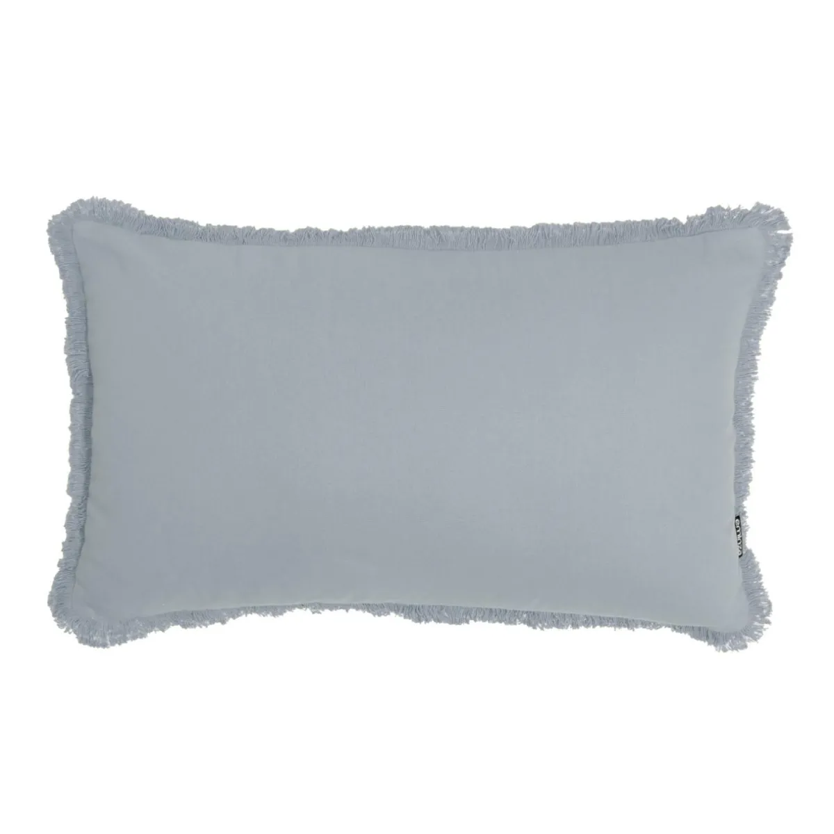 EMINZA Coussin rectangulaire coton (40 x 60 cm) Pixel franges Gris Hot