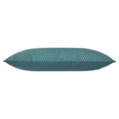 ATMOSPHERA Coussin rectangulaire coton (30 x 50 cm) Otto Bleu canard Hot