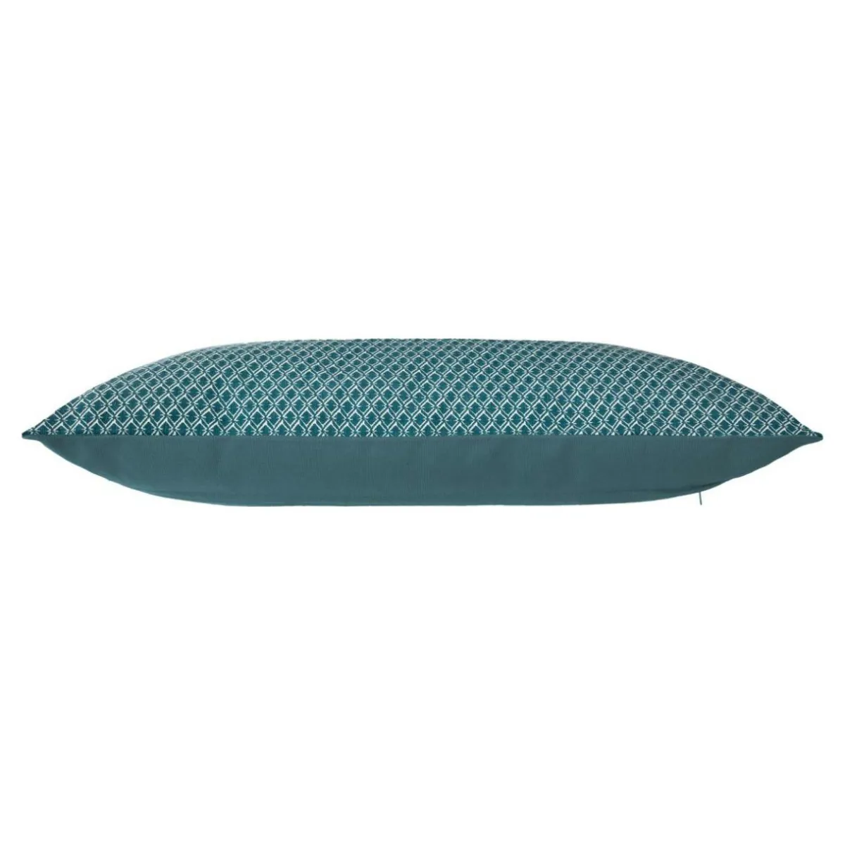 ATMOSPHERA Coussin rectangulaire coton (30 x 50 cm) Otto Bleu canard Hot
