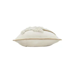 douceur d'intu017drieur Coussin rectangulaire coton (30 x 50 cm) Sahara Ecru New