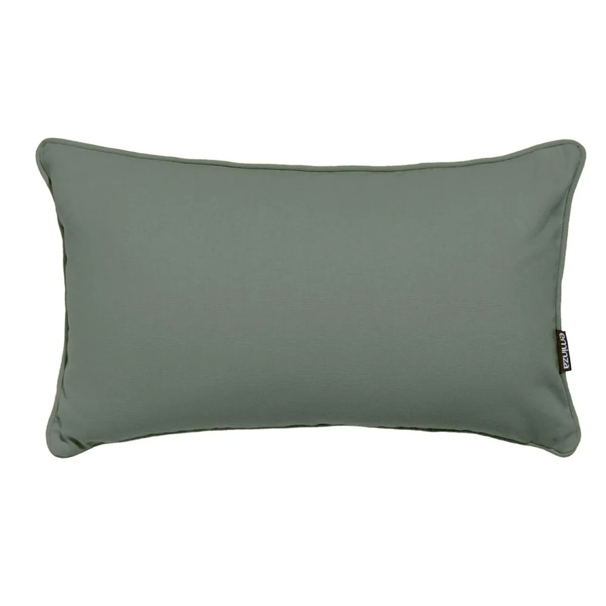 EMINZA Coussin rectangulaire coton (30 x 50 cm) Pixel Vert kaki