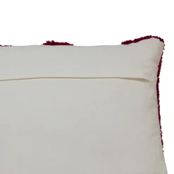 Atmosphera, cru017dateur d'intu017drieur Coussin rectangulaire coton (38 x 58 cm) Poppy Violet Best